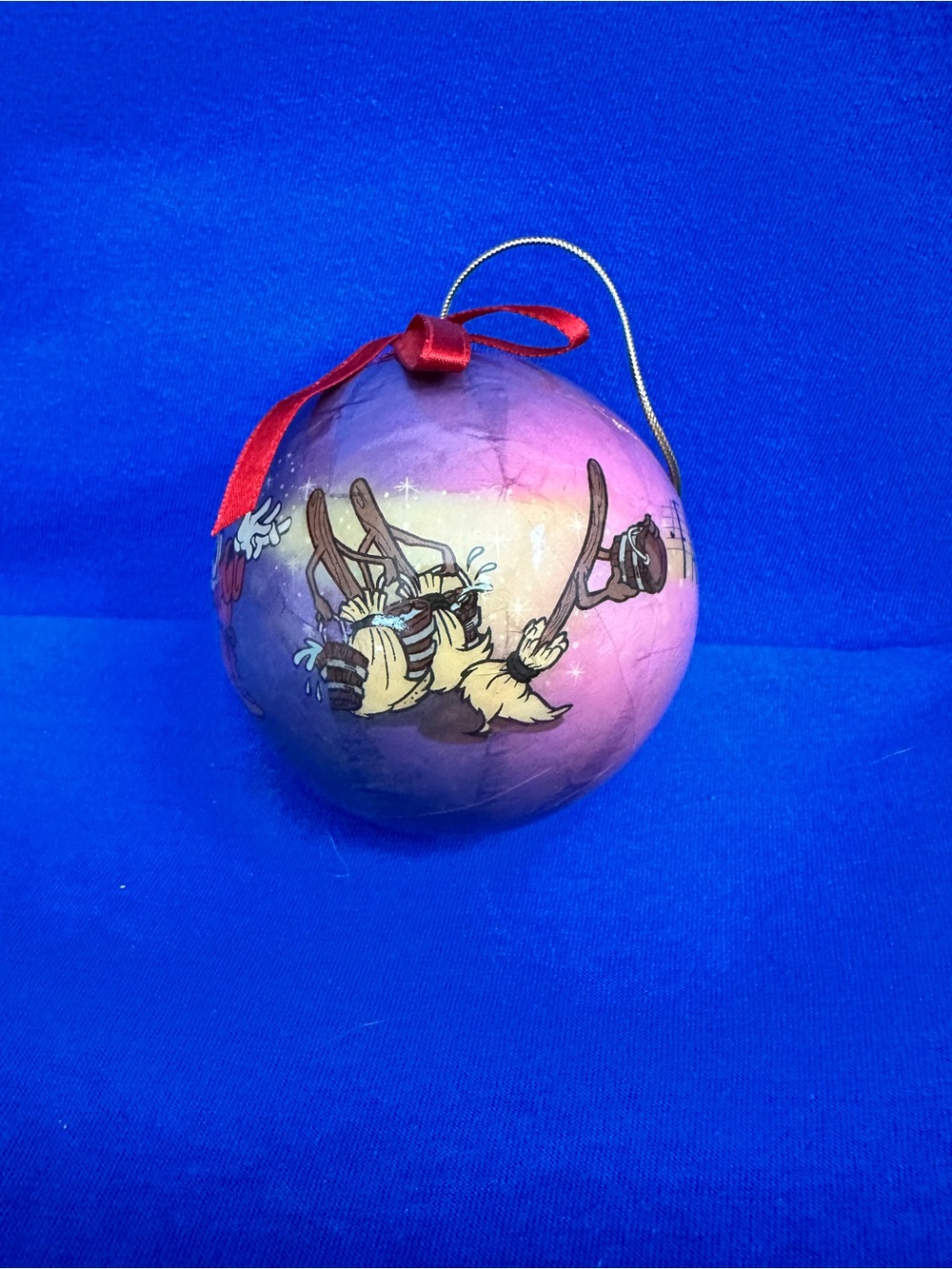 VTG Walt Disney's Fantasia Christmas Ornament Set of 2-Fantasia 50th Anniversary - Picture 13 of 15
